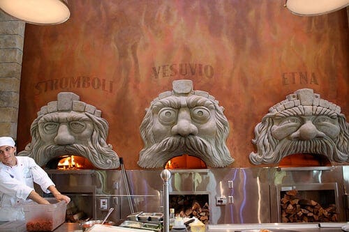 Via Napoli wood-fired ovens