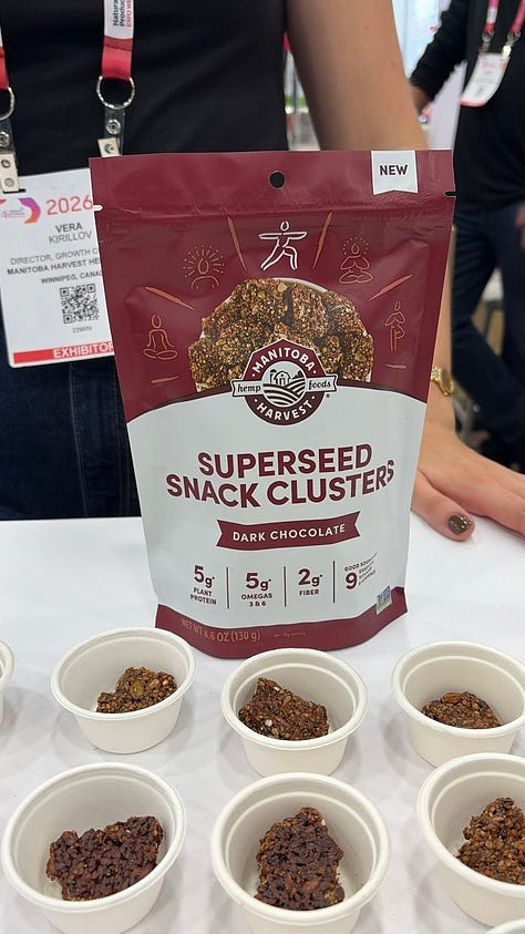 Hu chocolate, Superseed snack clusters, Kelsi's