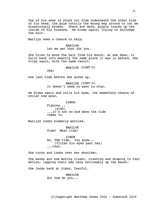 Scattered by Matthew Jones (A Screenplay)