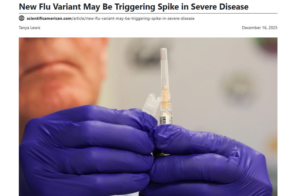 New Flu Variant Linked to Increase in Severe Disease