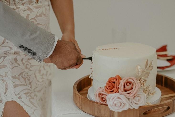 A person cutting a cake

AI-generated content may be incorrect.
