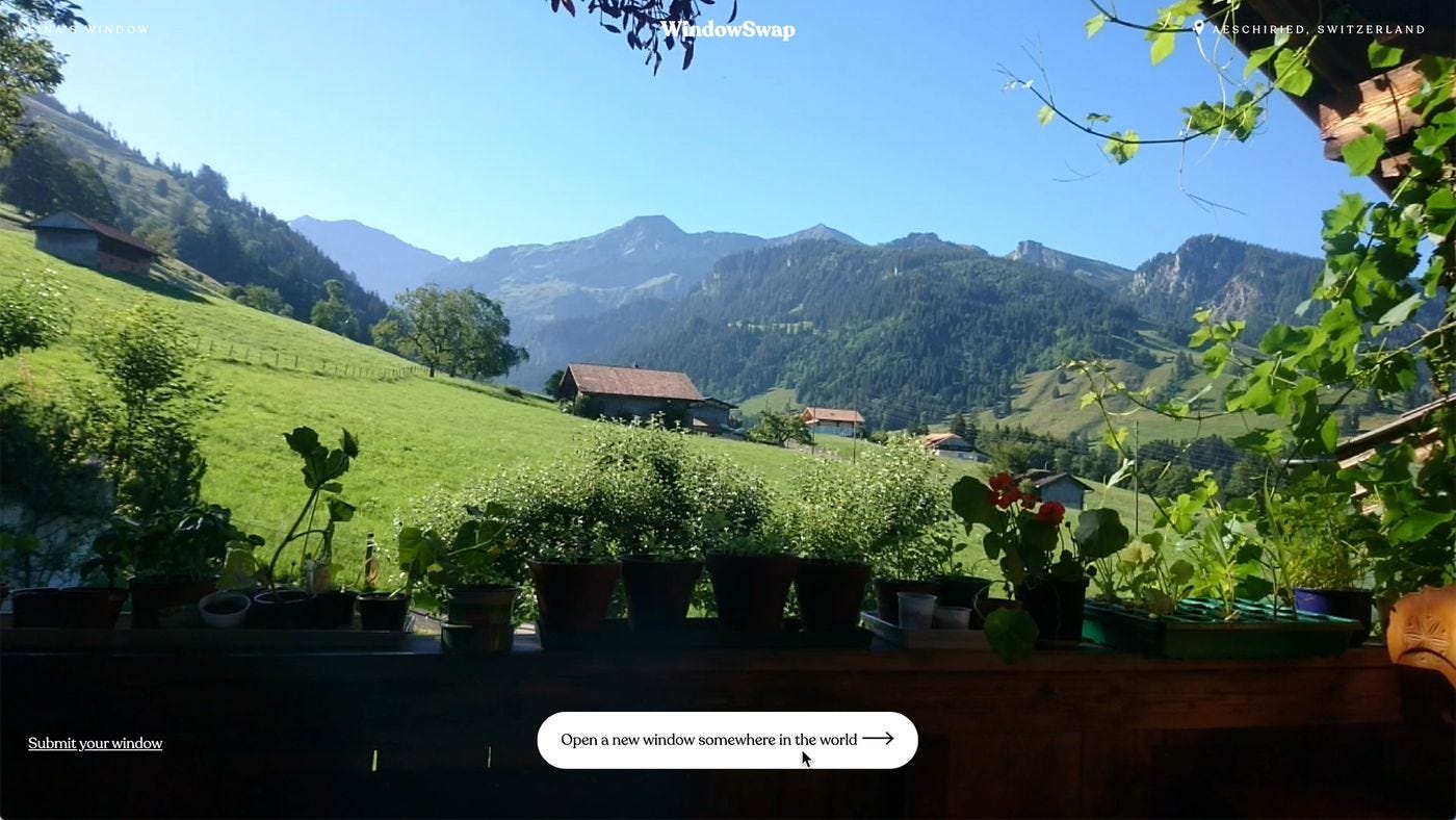 WindowSwap lets you cycle through picturesque views from all over the world  - The Verge