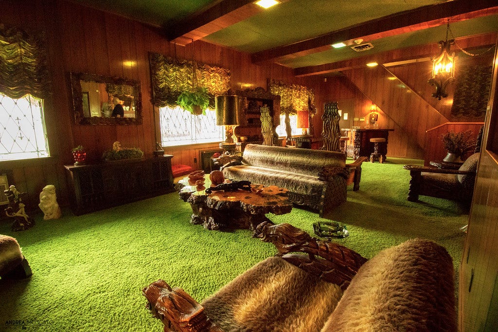 Jungle Room at Graceland - Memphis (Tennessee) | Andrea Moscato | Flickr