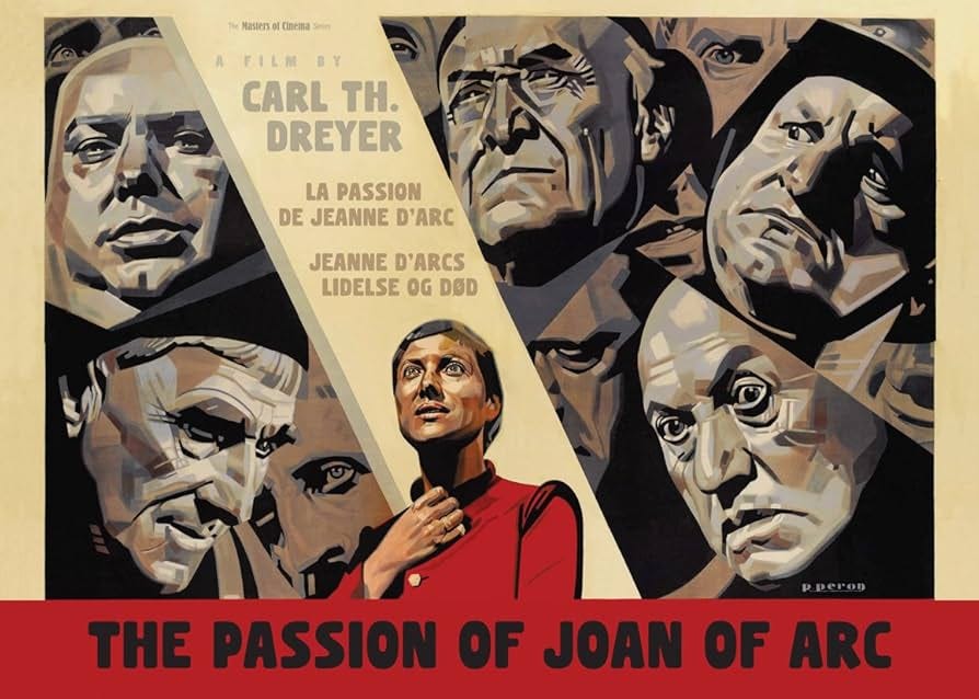 The Passion Of Joan Of Arc - The Masters Of Cinema Series [DVD] [1928]:  Amazon.co.uk: Maria Falconetti, Eugene Silvain, André Berley, Maurice  Schutz, Antonin Artaud, Michel Simon, Jean d'Yd, Louis Ravet, Armand