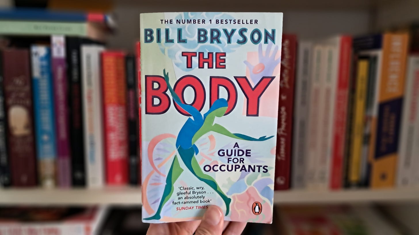 Photo of the front cover of The Body