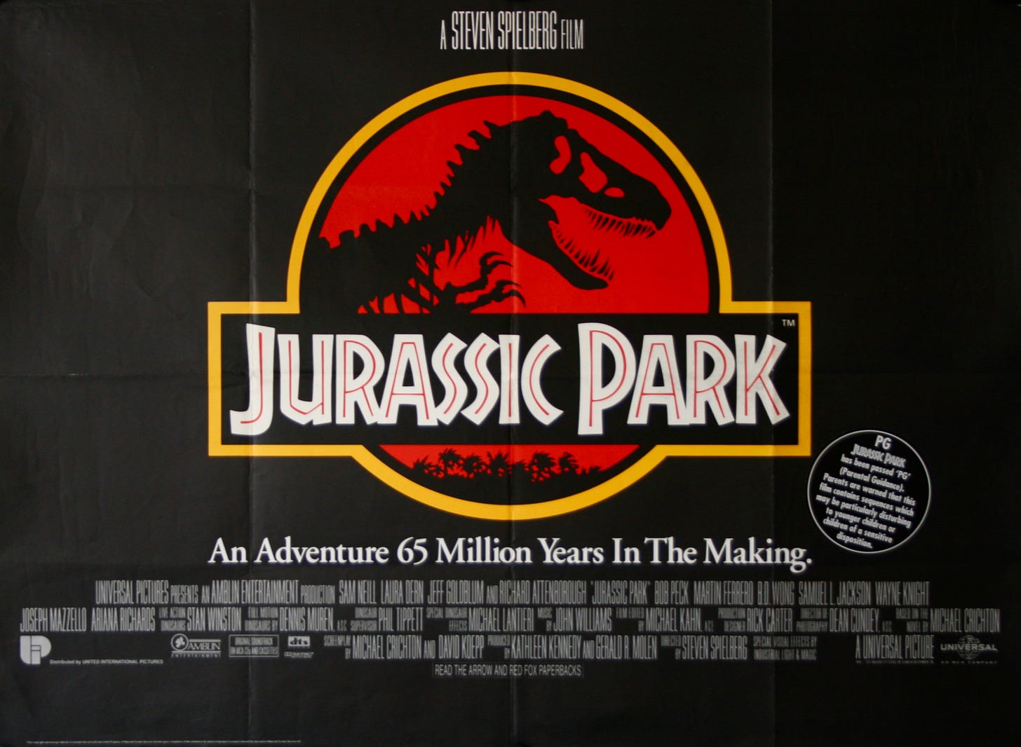 Jurassic Park - Vintage Movie Posters