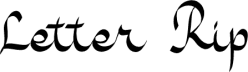 Letter Rip