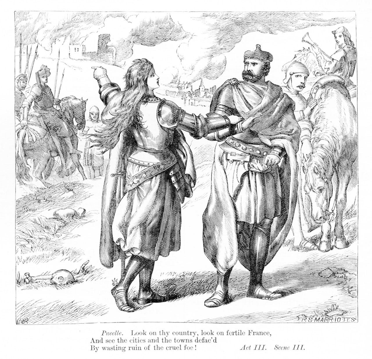 Pucelle | Victorian Illustrated Shakespeare Archive