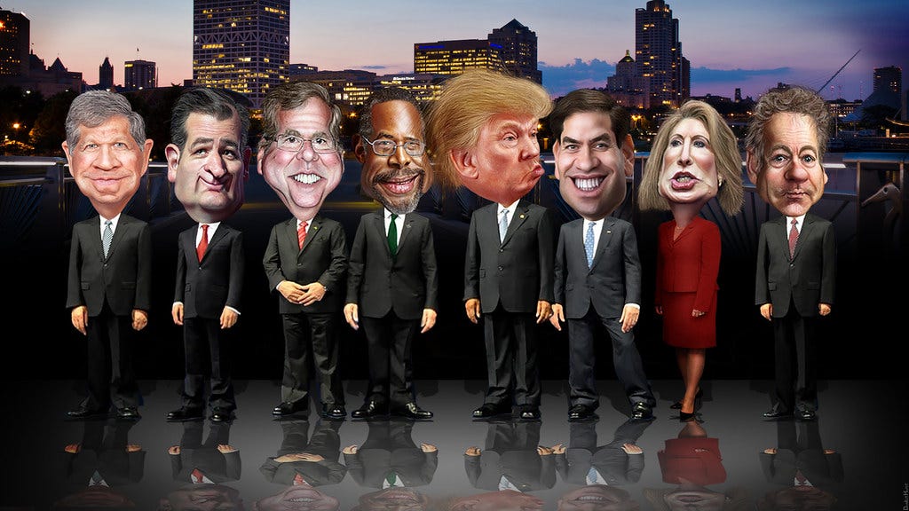 Fox Business / WSJ GOP Debate Lineup Fox Business / WSJ GOP Debate Lineup