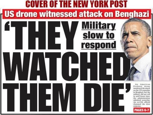 New Your Post Obama watched them die