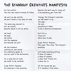 The Standout Creatives Manifesto: Your Art, Your Way