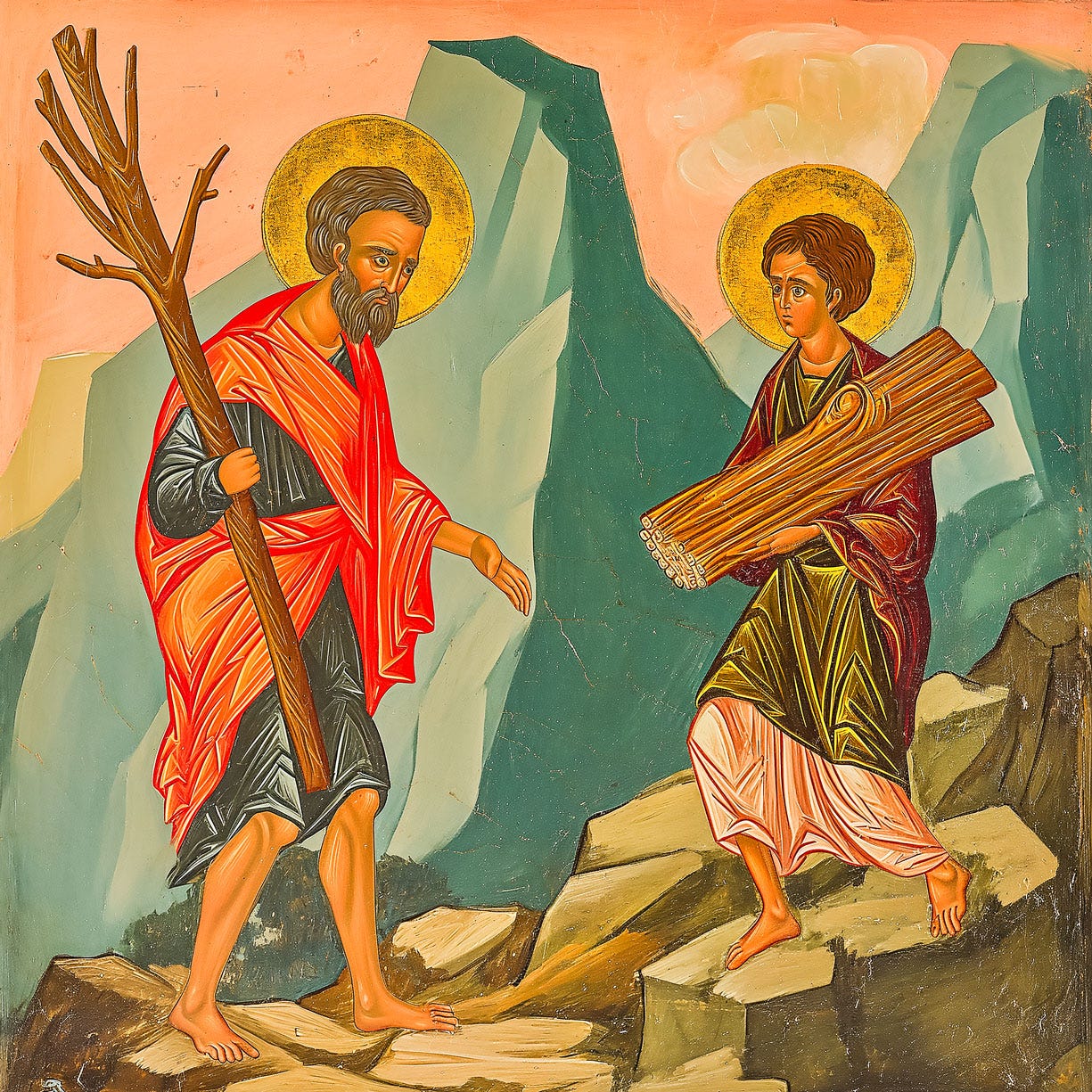 Holy Rosary Team على X: "God asked Patriarch Abraham to sacrifice Isaac Icon  - Wood Plaque https://t.co/GJNkYjL1nq https://t.co/WANLA8Nqwo" / X