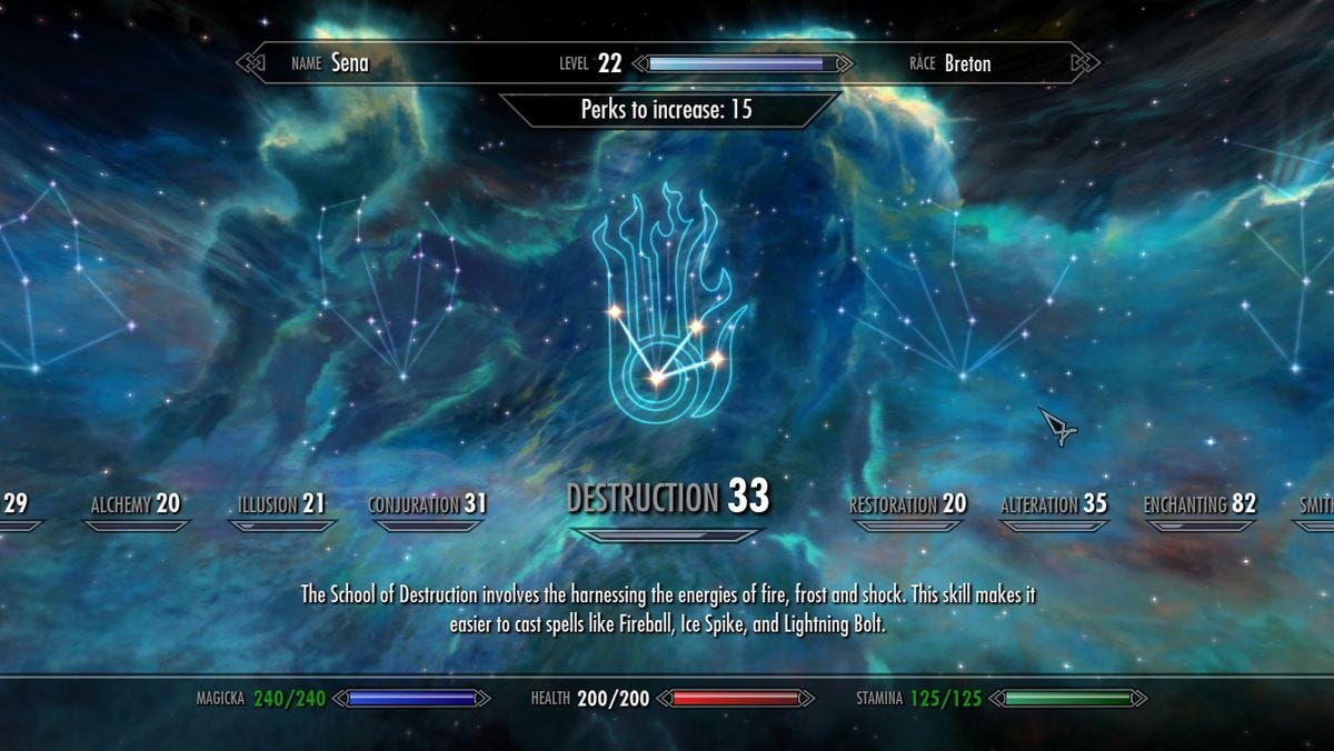 Skyrim:Skills - The Unofficial Elder Scrolls Pages (UESP) Skyrim:Skills - The Unofficial Elder Scrolls Pages (UESP)