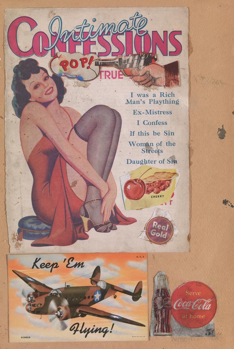 Eduardo Paolozzi, I Was a Rich Man's Plaything, 1947, collage