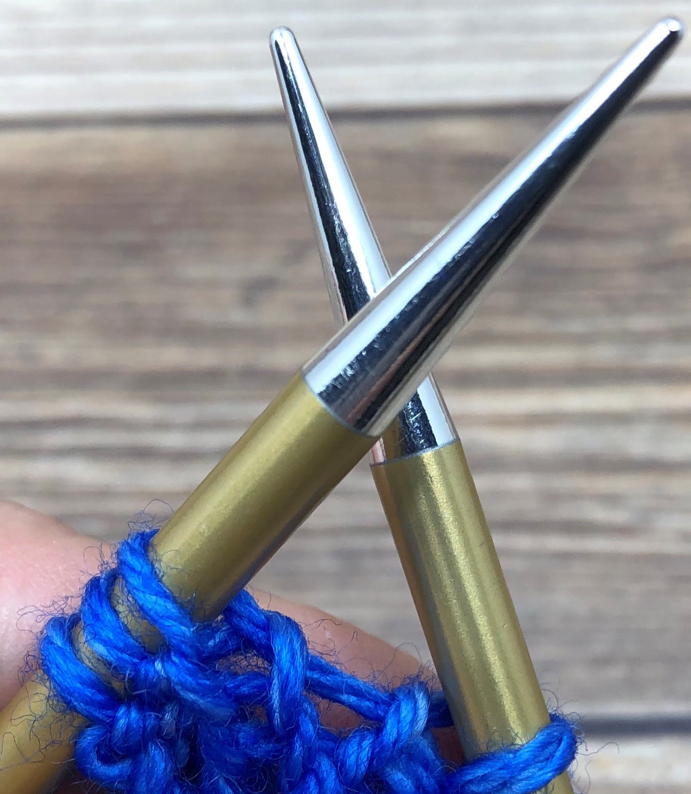 Stitch mounted backwards