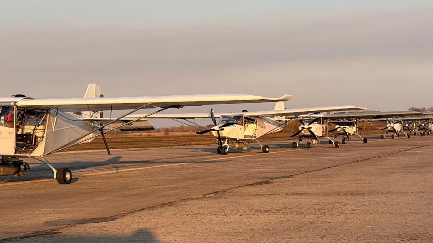 Horynych reusable bomber drones Horynych reusable bomber drones