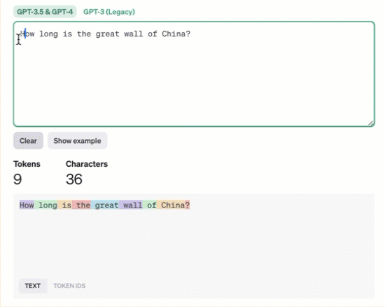 OpenAI String Tokenisation Explained
