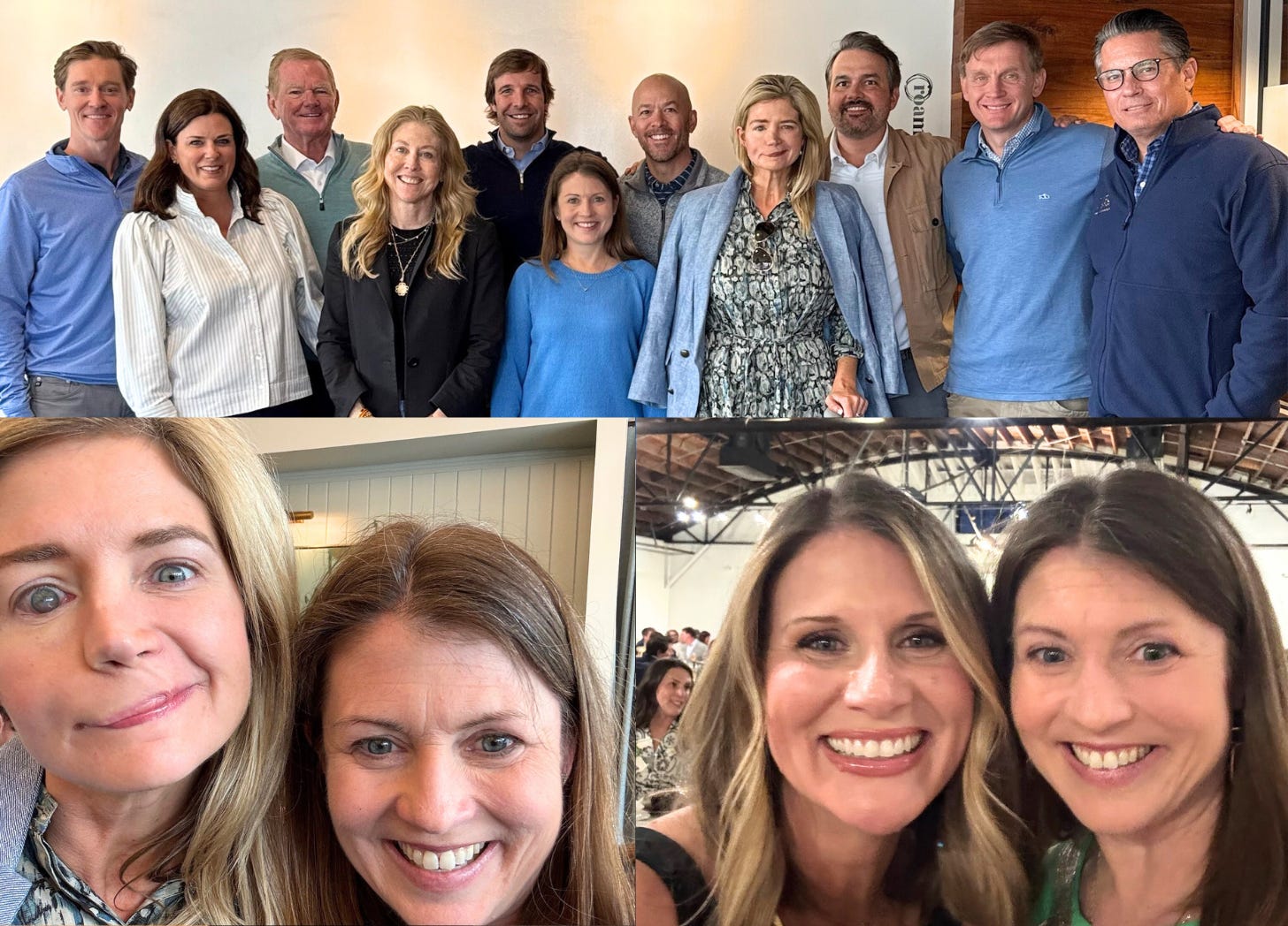 collage of Amy Julia with Hope Heals board members