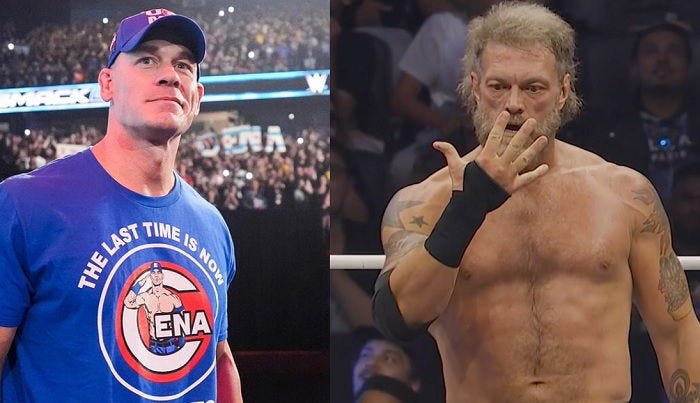 John Cena Reacts To Adam Copeland Paying Tribute To Him At AEW All Out:  Toronto