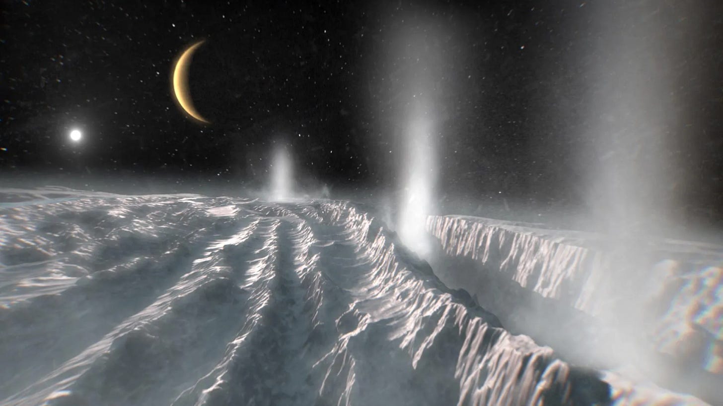 Enceladus's plumes may be fooling us about life | ScienceDaily Enceladus's plumes may be fooling us about life | ScienceDaily