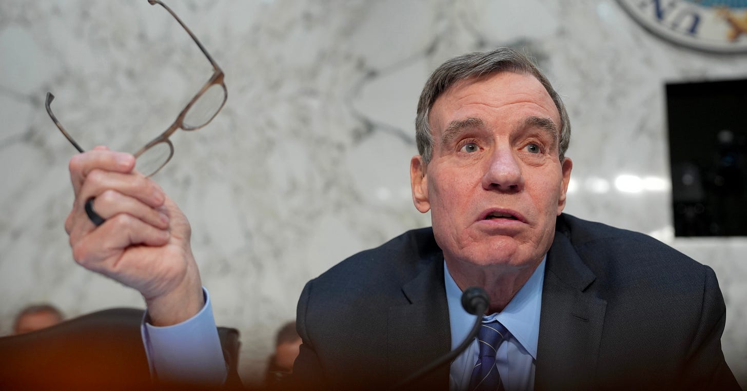 Virginia senator Mark Warner reacts to Signal group chat fiasco : NPR