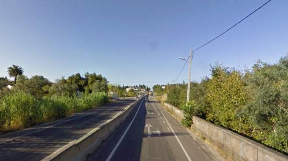 Image of the IC2 road, at the height of the municipality of Cernache, in Coimbra ( Portugal ). Image of the IC2 road, at the height of the municipality of Cernache, in Coimbra ( Portugal ).
