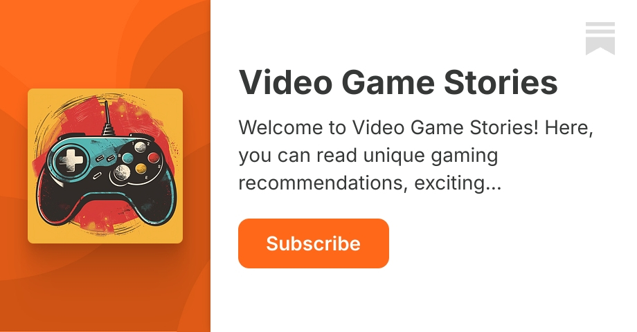 Video Game Stories | Michael Is Playing | Substack