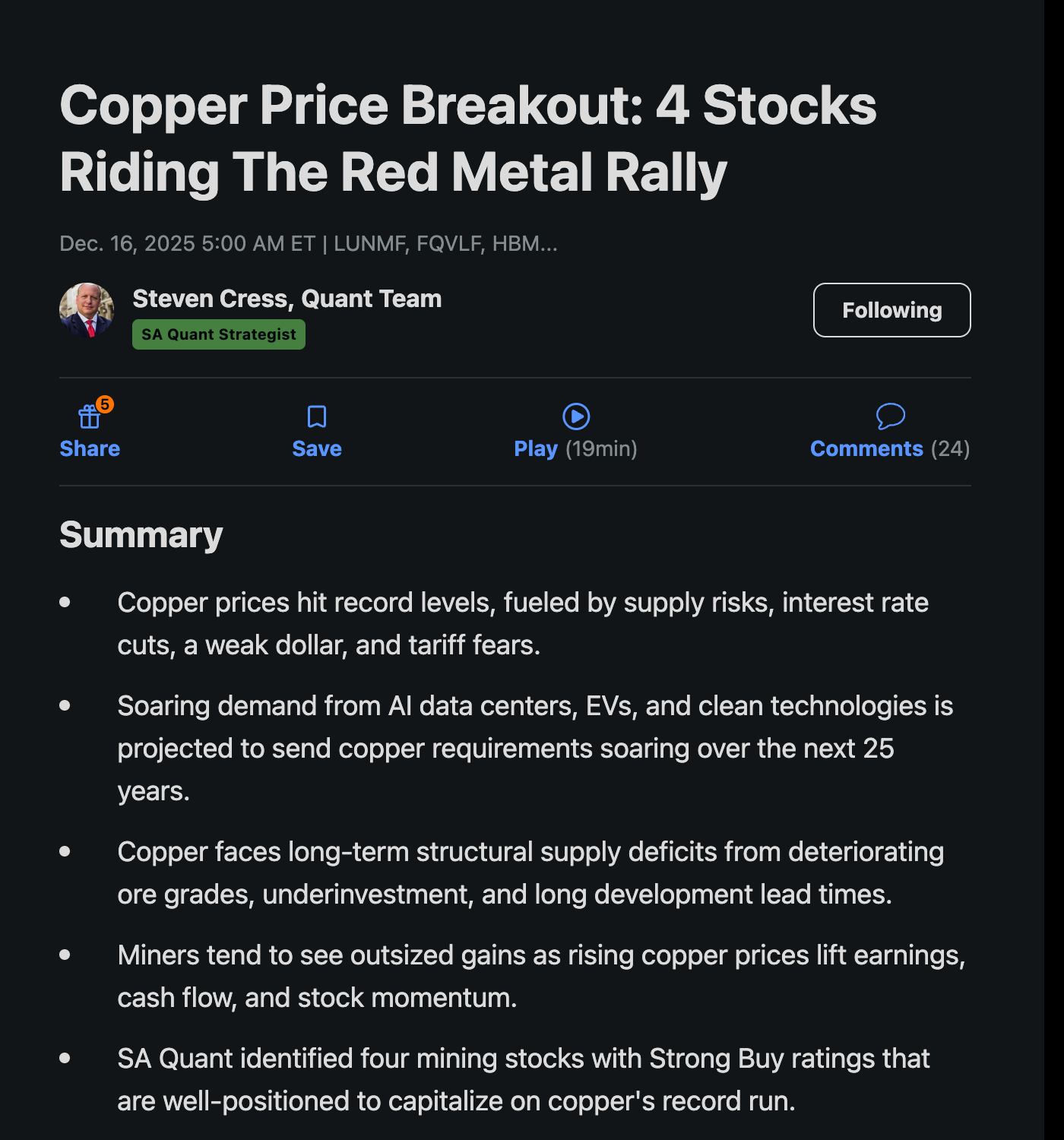Finding Stock Winners With Seeking Alpha & TrendSpider including tools from  Warren Buffett & Peter Lynch