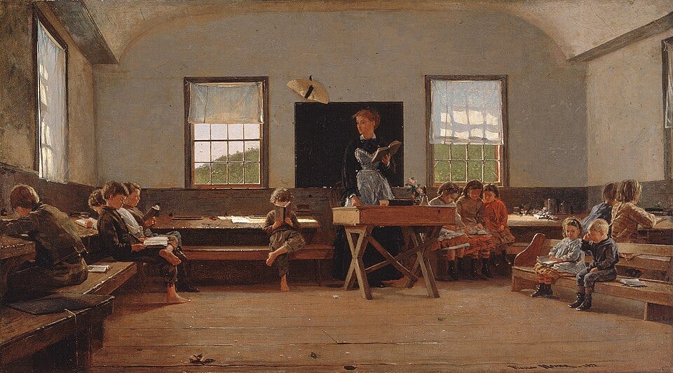 File:Winslow Homer - The Country School (1871).jpg File:Winslow Homer - The Country School (1871).jpg