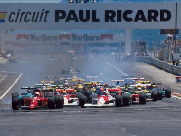 Red Bull Motorsports on X: "#Onthisday In 1990, Paul Ricard circuit in  France hosted their last Formula One race. #F1" / X