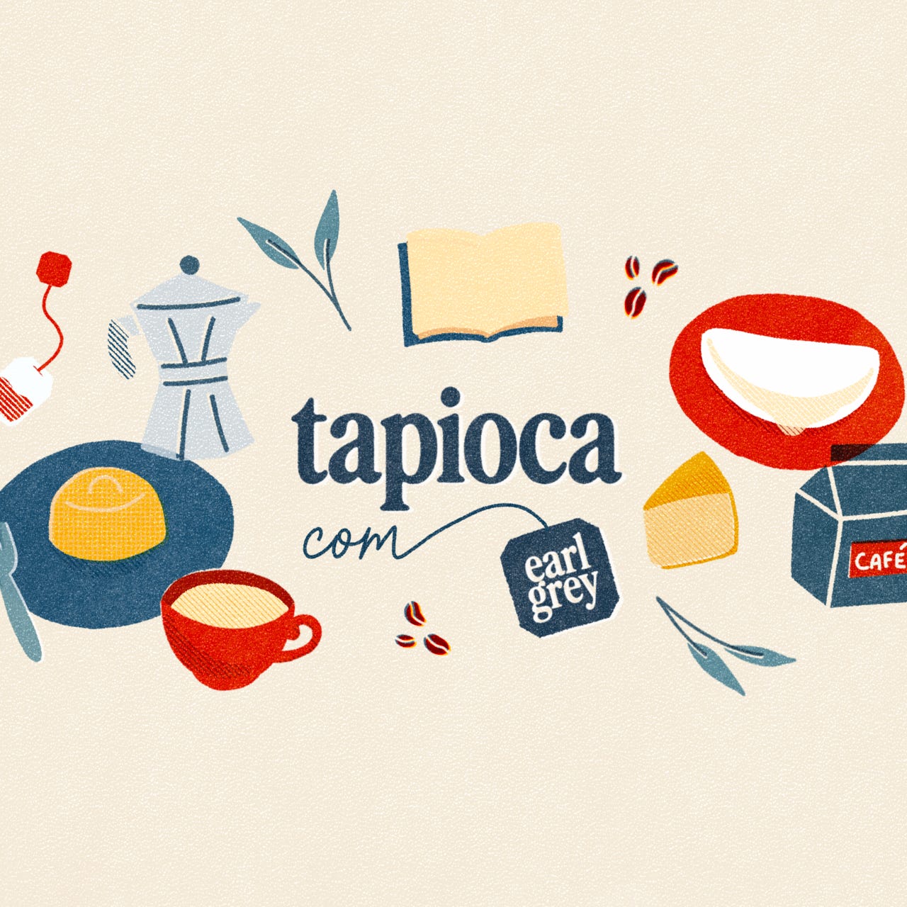 Tapioca com earl grey \ud83c\udf75