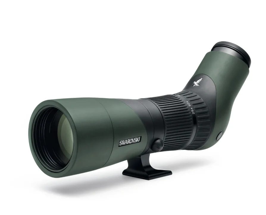 A swarovski spotting scope