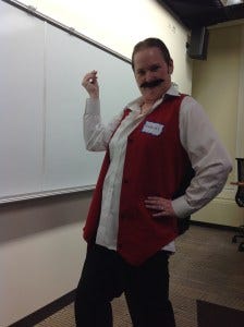 Costume contest winner 'Gabe' Costume contest winner 'Gabe'