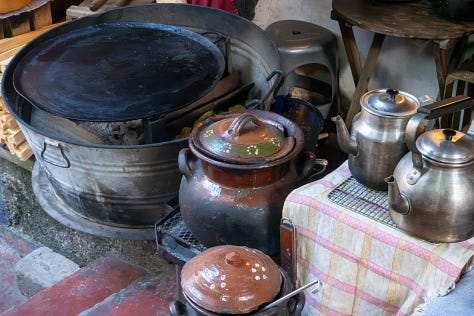 Scenes from Comal restaurant in San Cristóbal