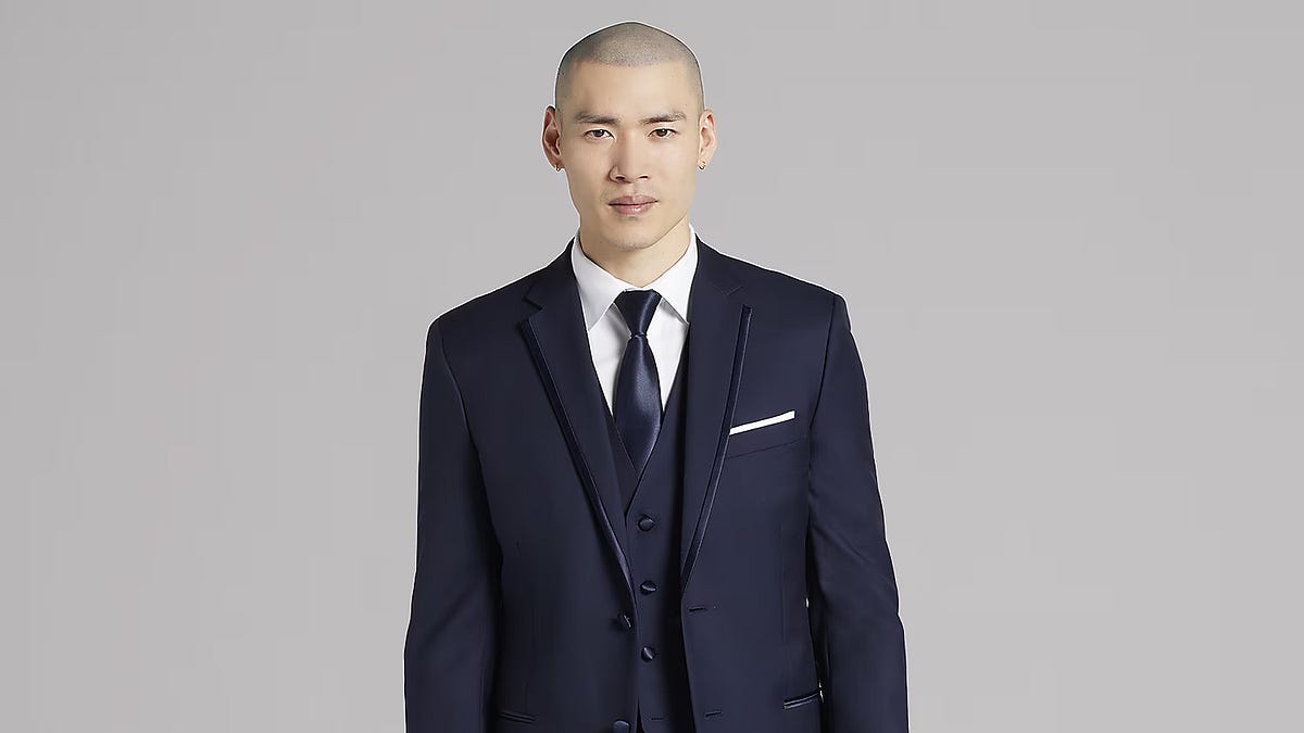 never rent a tux