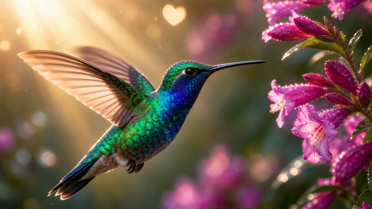 The Hummingbird’s Flight A Reflection on Faith, Hope, and Divine Purpose The Hummingbird’s Flight A Reflection on Faith, Hope, and Divine Purpose
