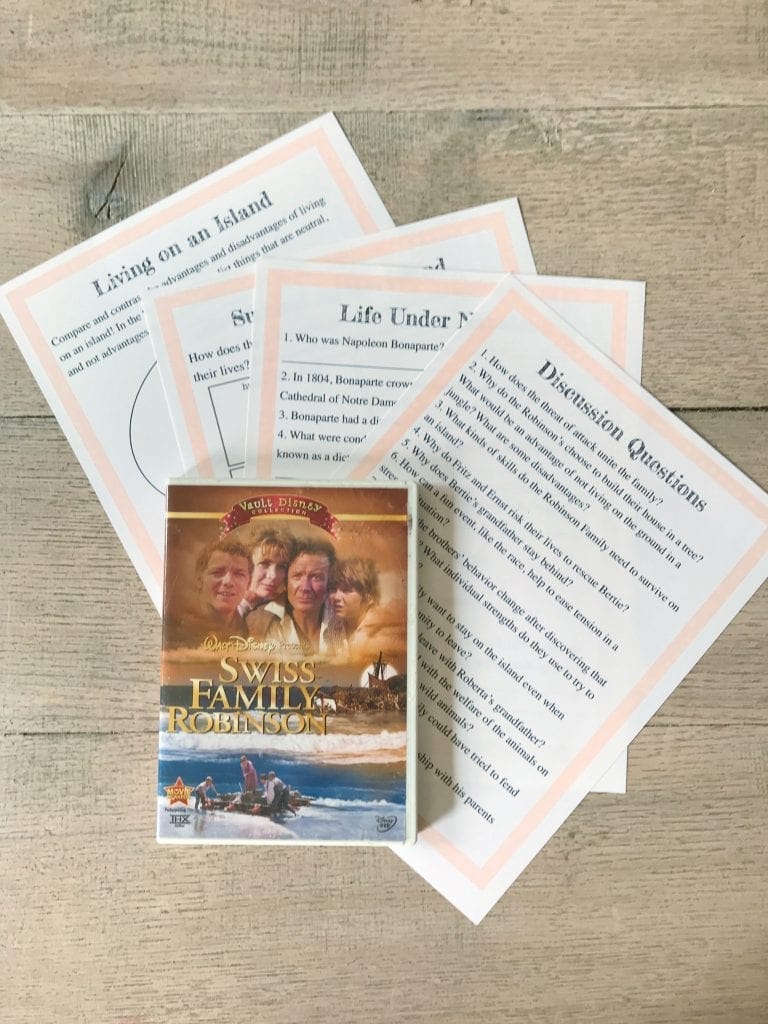 movie study Swiss Family Robinson