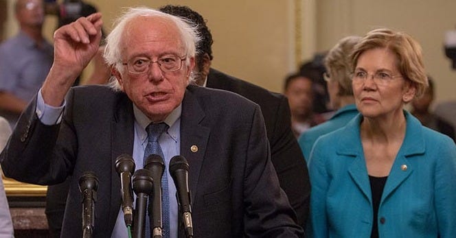 Sanders or Warren: Who gets more support from working-class donors? •  OpenSecrets