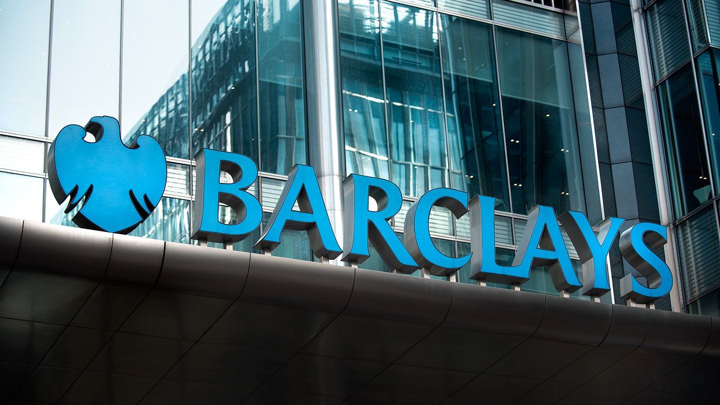 Barclays building logo