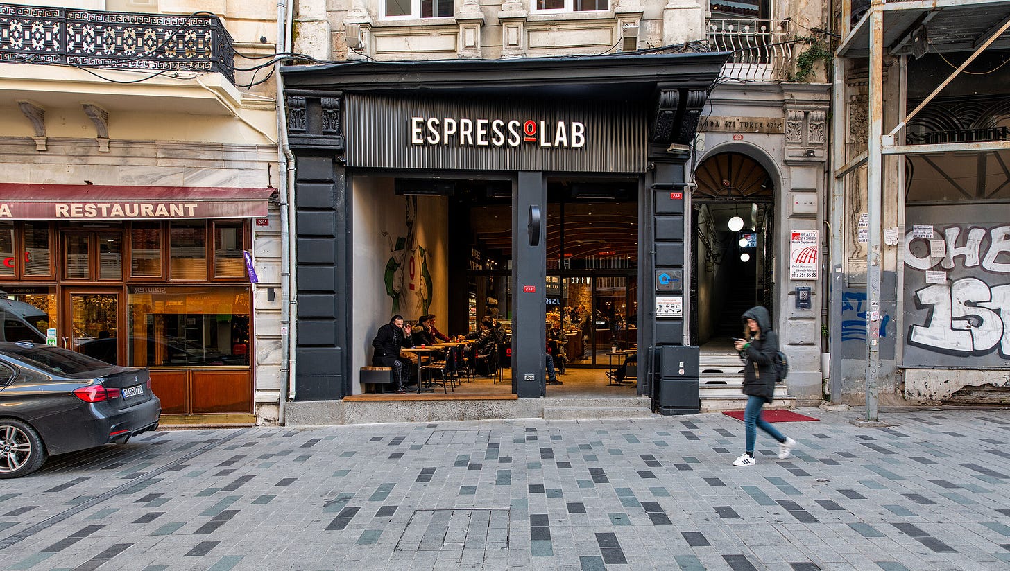 Espressolab Taksim Tunel Istanbul | Pandomo | Archello Espressolab Taksim Tunel Istanbul | Pandomo | Archello