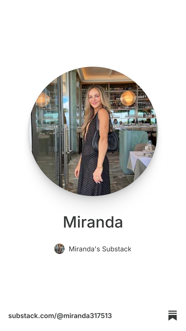 Miranda | Substack