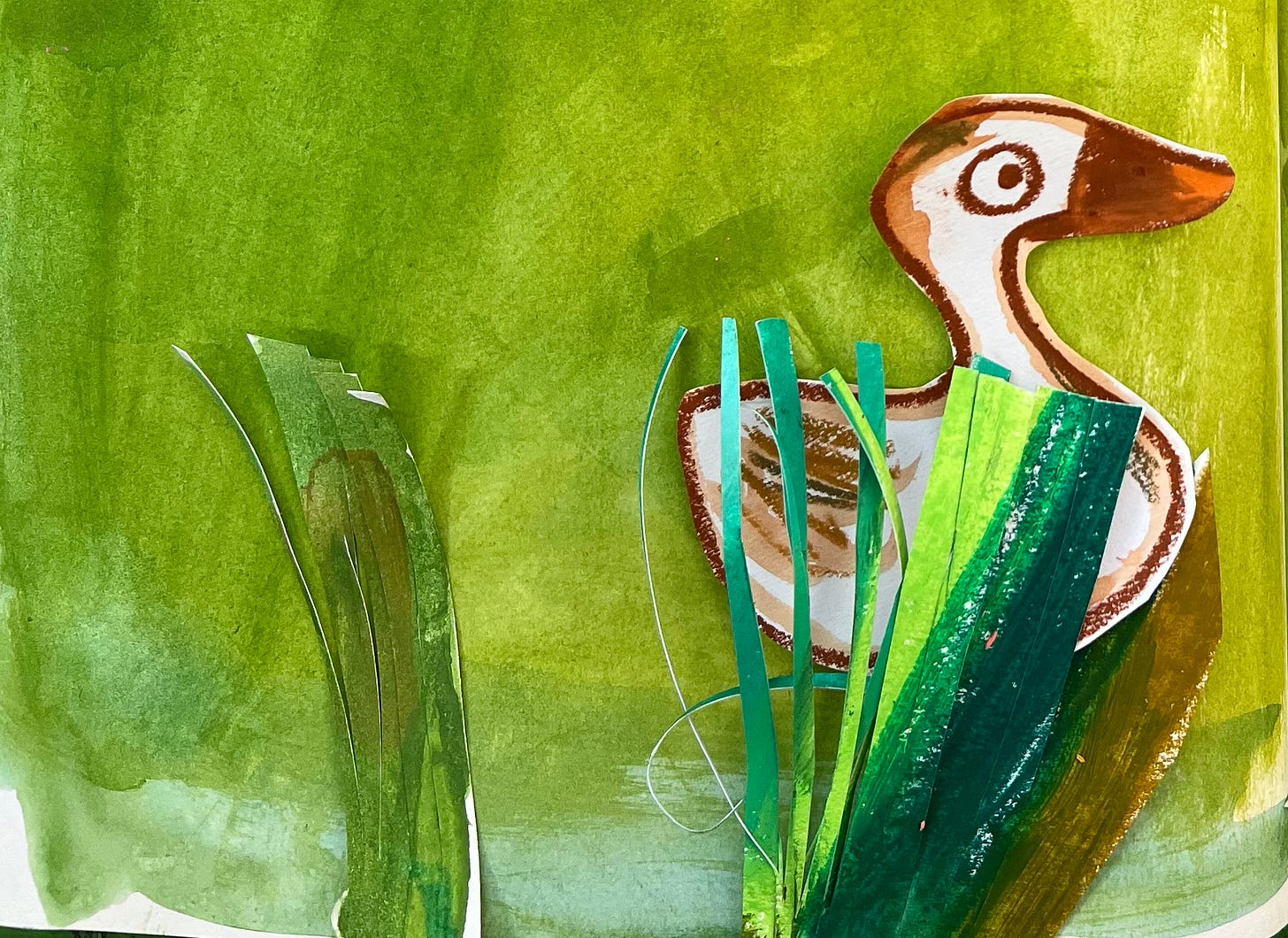 ugly duckling illustration by Beth Spencer