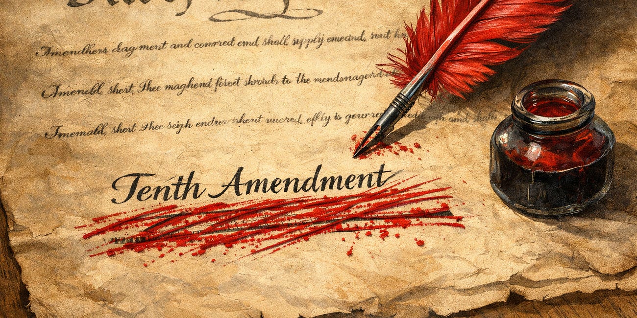 President Trump’s Order On Fire Rebuilding In Los Angeles Brushes Up Against The 10th Amendment