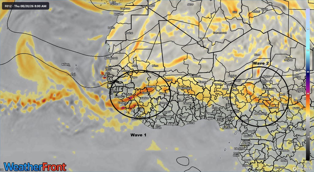 A little to watch in the Atlantic, while Hawaii may see another storm this weekend