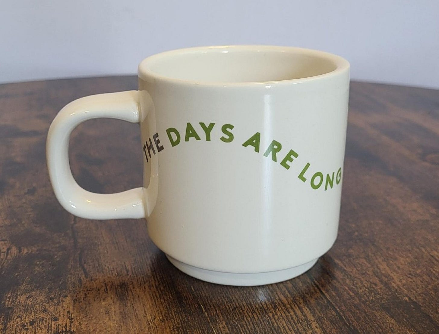 Lovevery :The Days are Long But The Years Are Short" 12 oz mug.