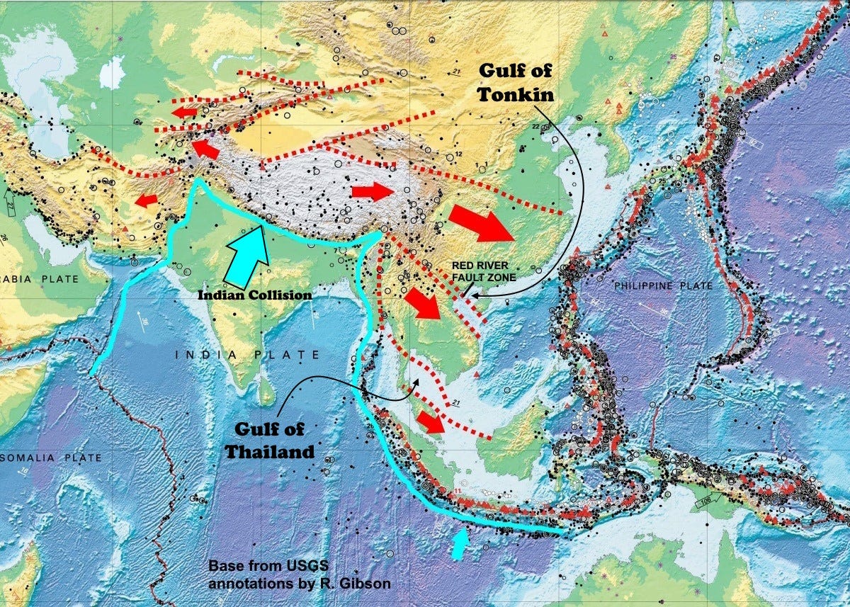 Gulf of Thailand - by Richard I Gibson