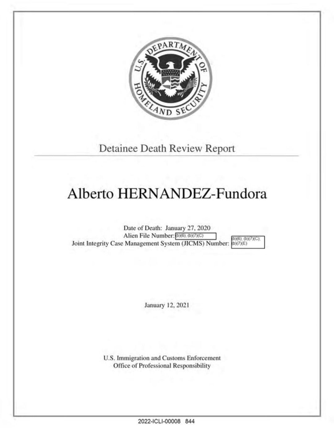 ICE Missed the Deadline to Report Four Detainee Deaths as the 2026 ...