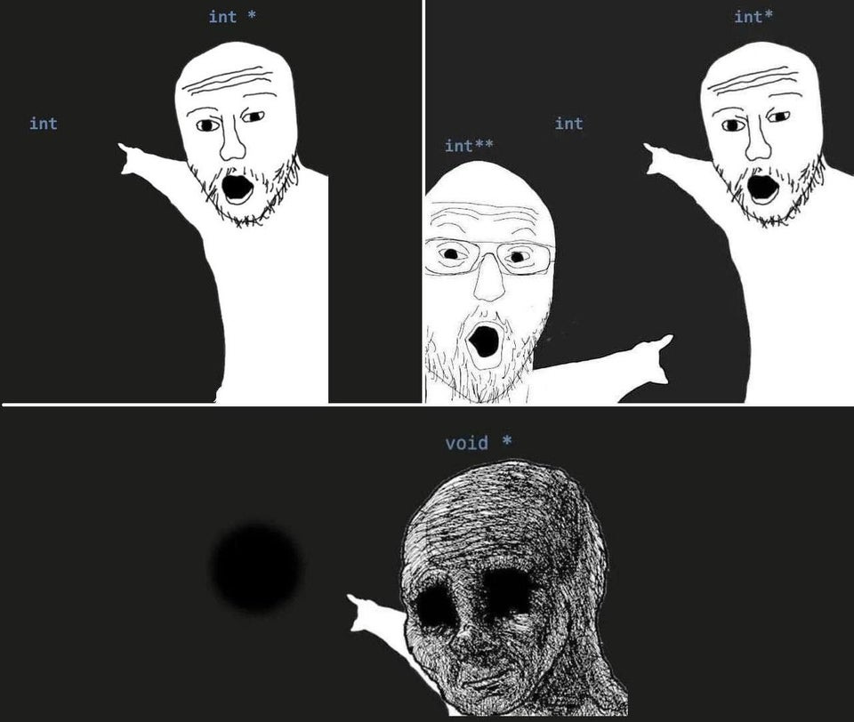 r/ProgrammerHumor - How to C pointers