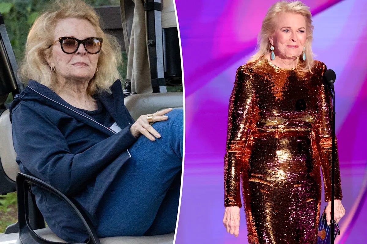 Murphy Brown' star Candice Bergen makes rare public appearance at Sun  Valley's 'summer camp for billionaires'