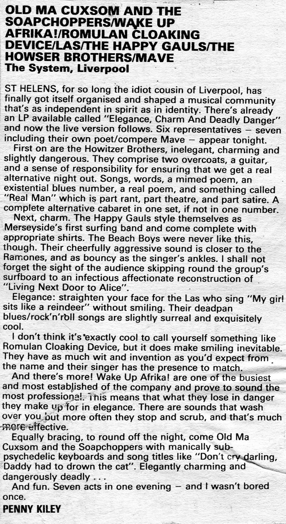 The original cutting. Full text below.